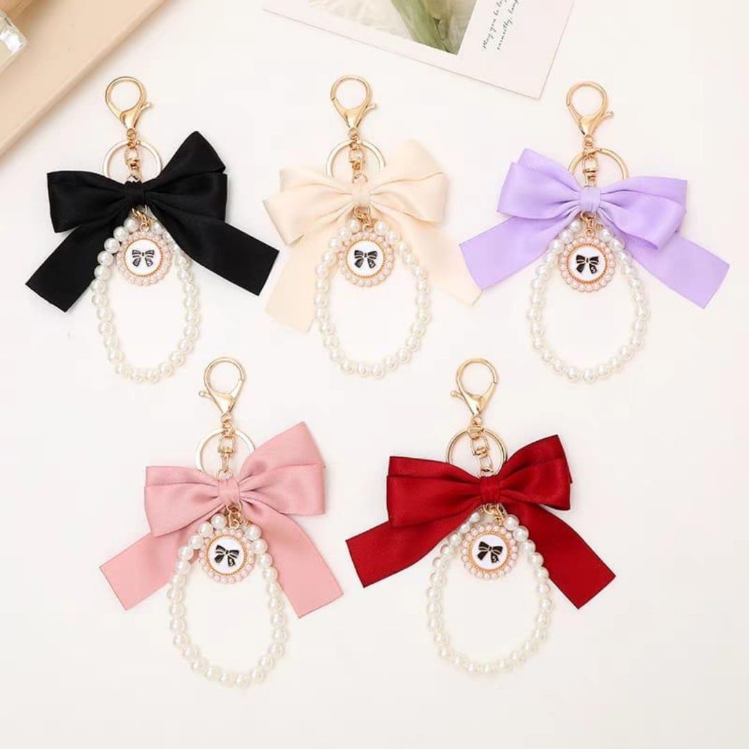 Elegant Bow Mobile Charm