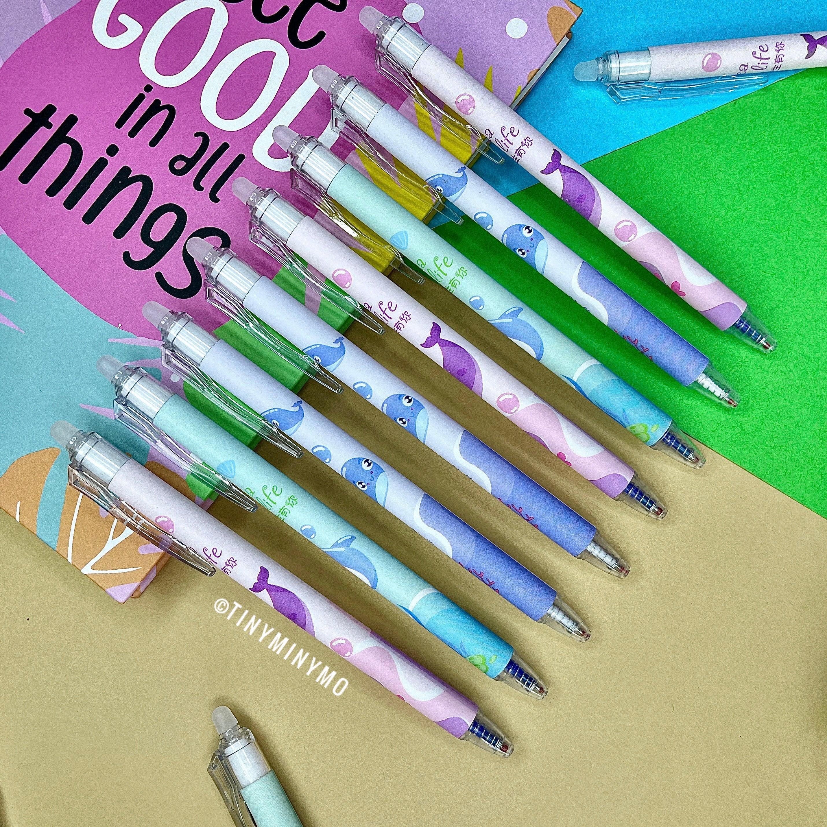 Erasable Sea Life Gel Pen