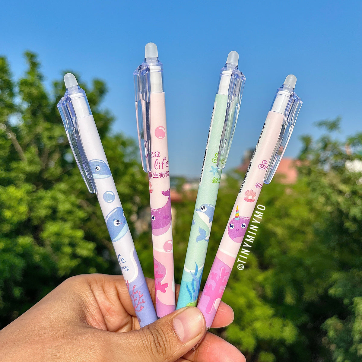 Erasable Sea Life Gel Pen - Tinyminymo