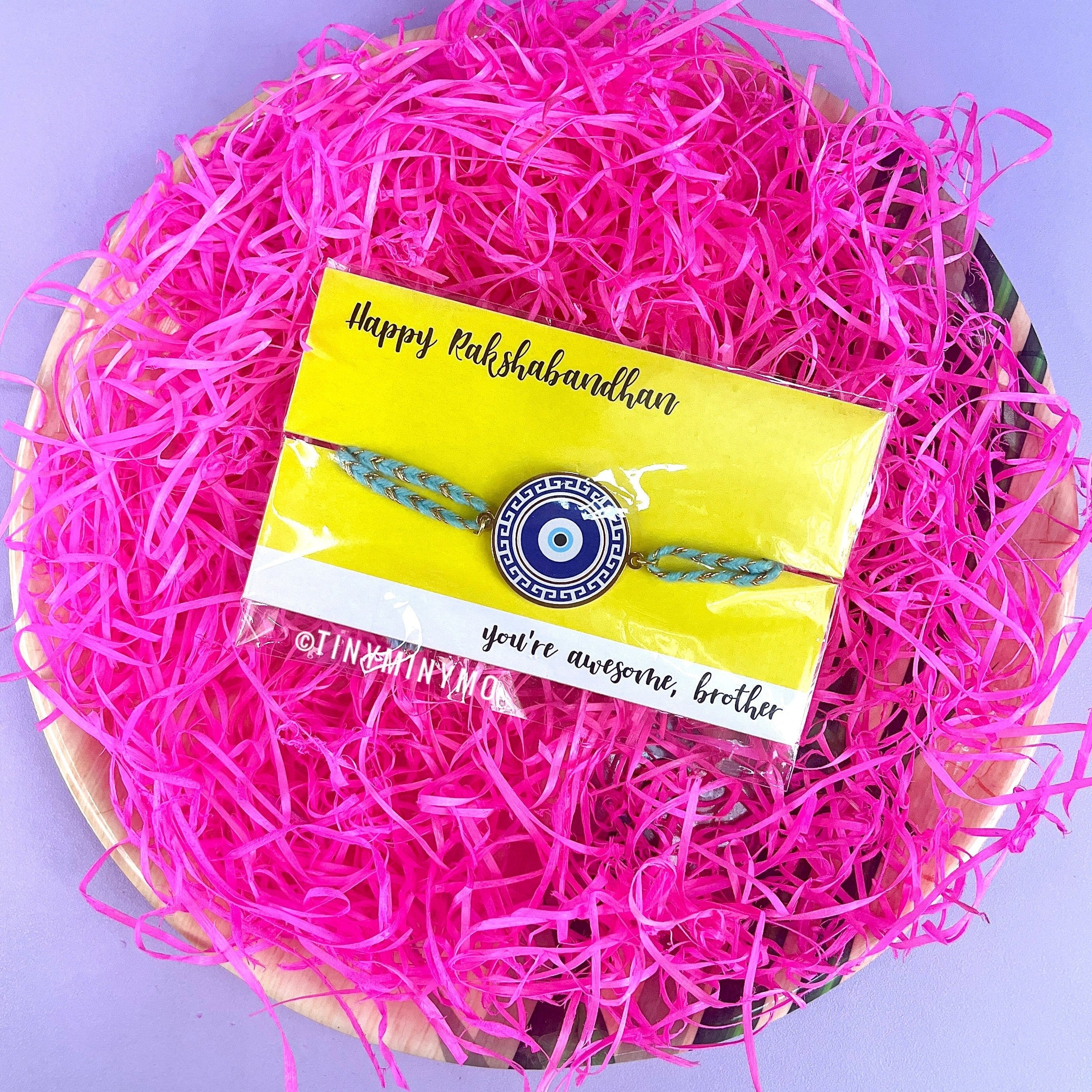 Evil Eye Metal Rakhi