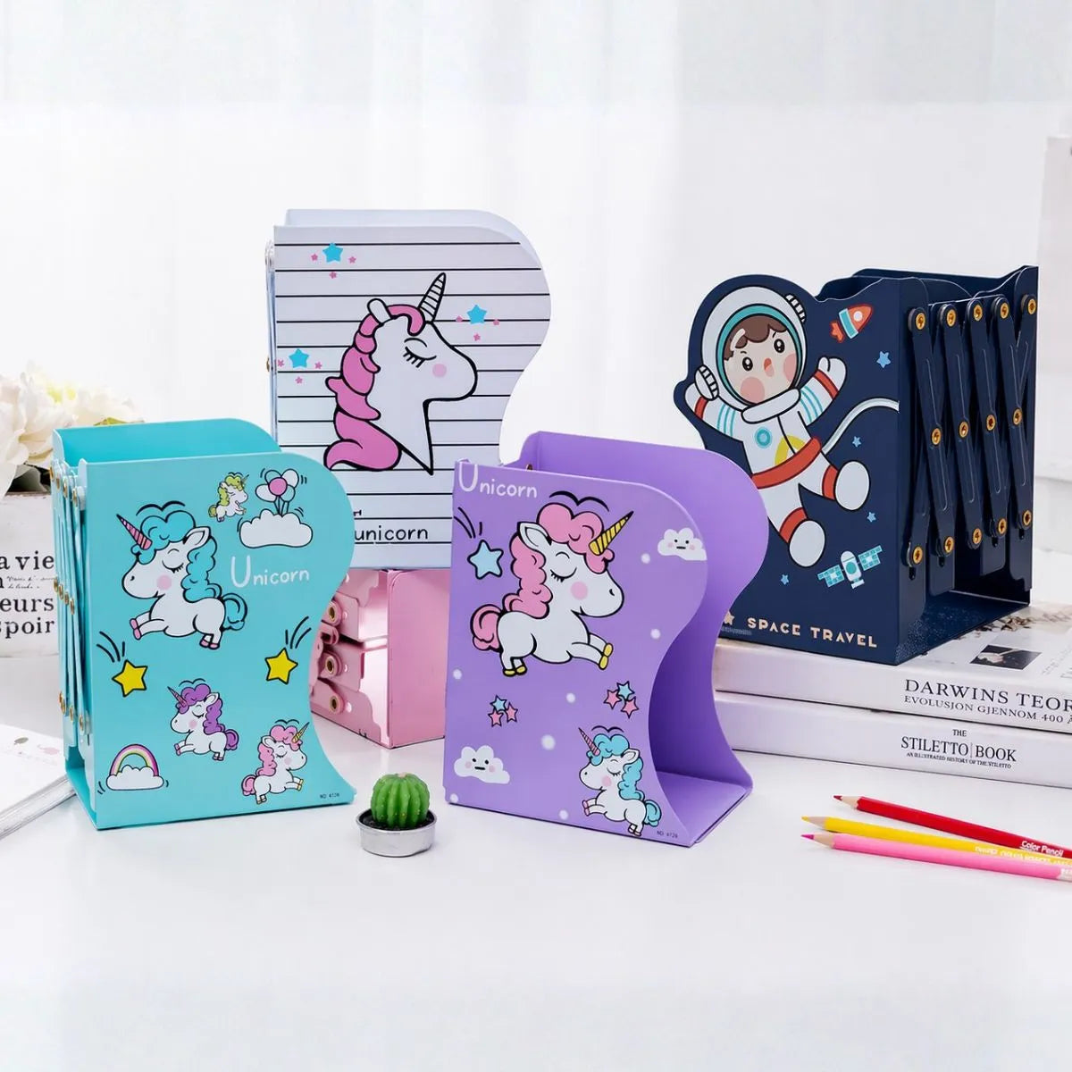 Expandable Book Holder