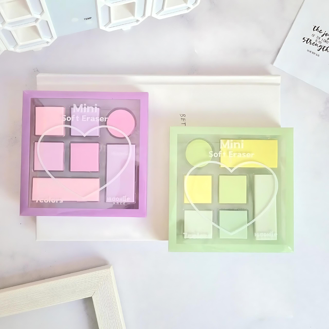 Eye Shadow Palette Eraser - Set of 7