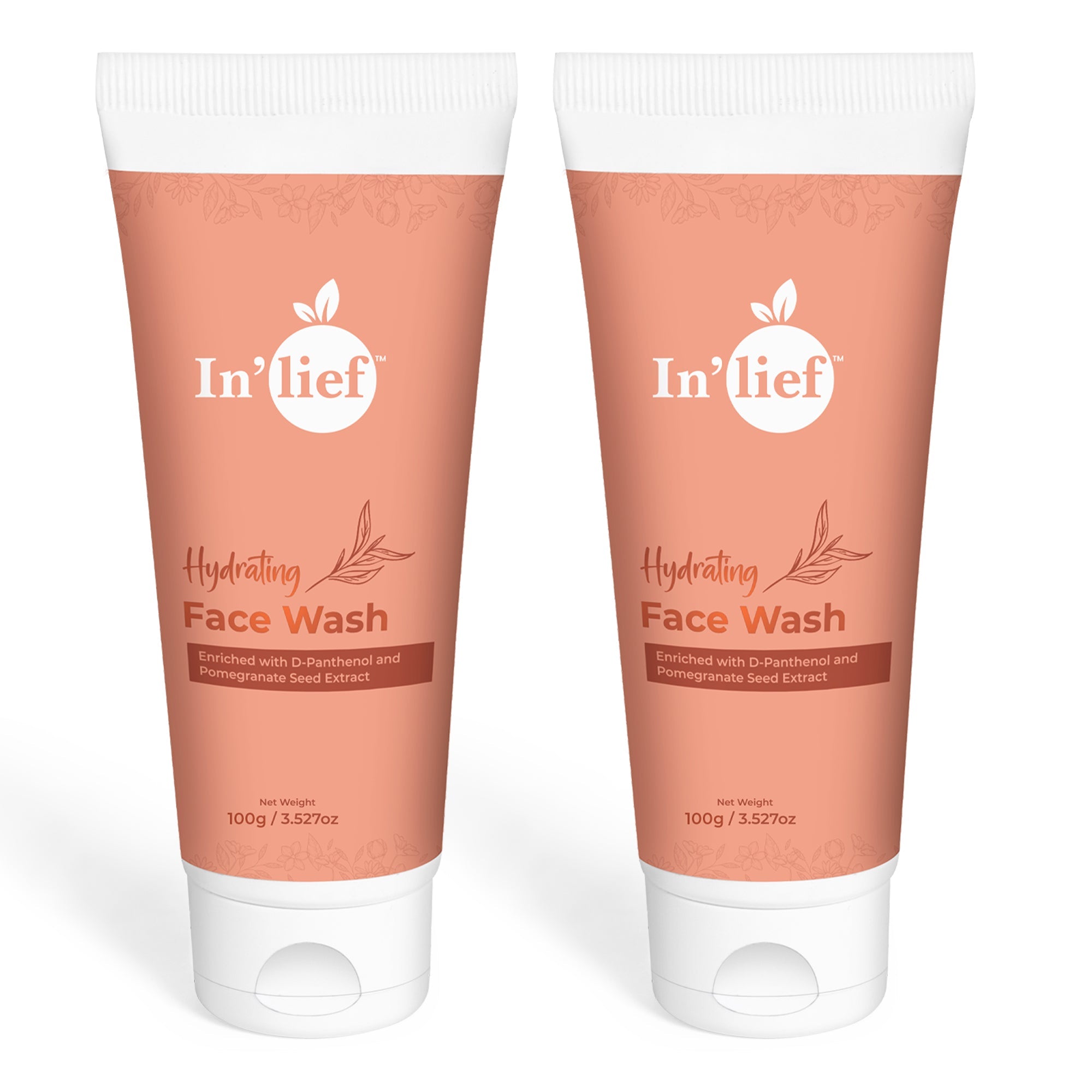In'lief Hydrating Face Wash (Pack of 2 )
