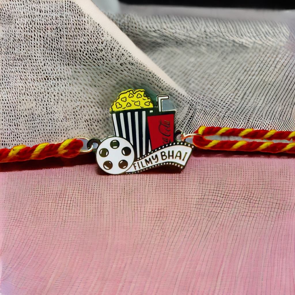 Filmy Bhai Metal Rakhi
