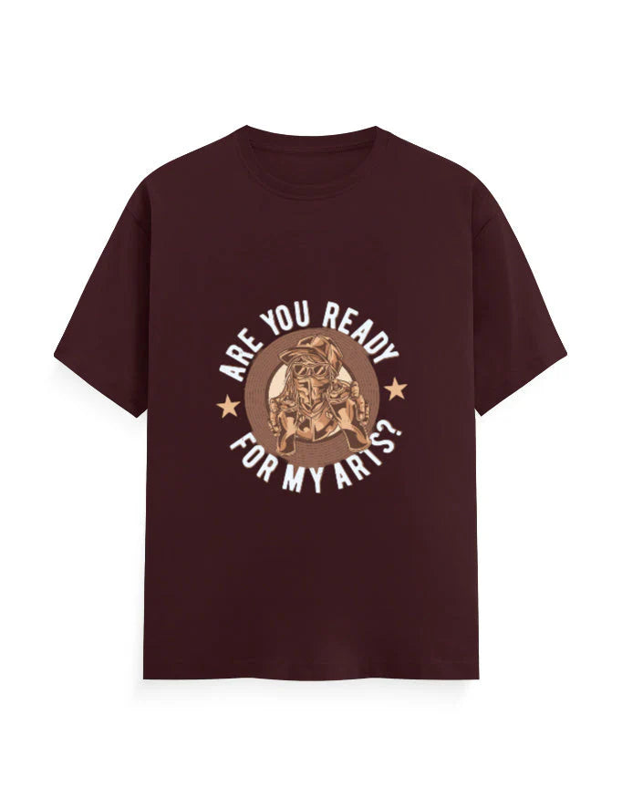 Ready for Arts, Bold Graffiti T-Shirt
