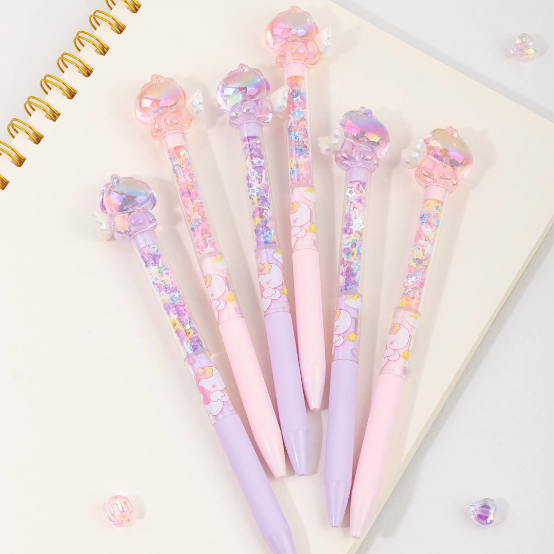 Glitter Unicorn Pen