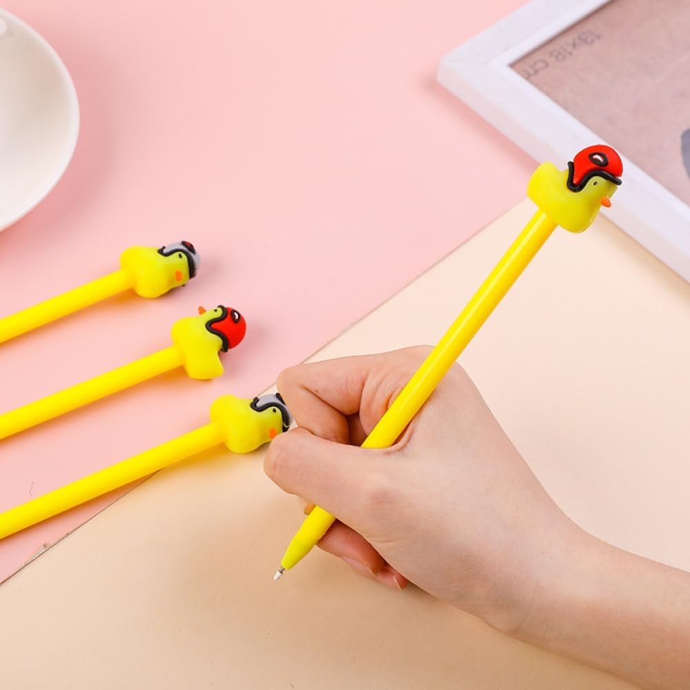 Helmet Duck Gel Pen