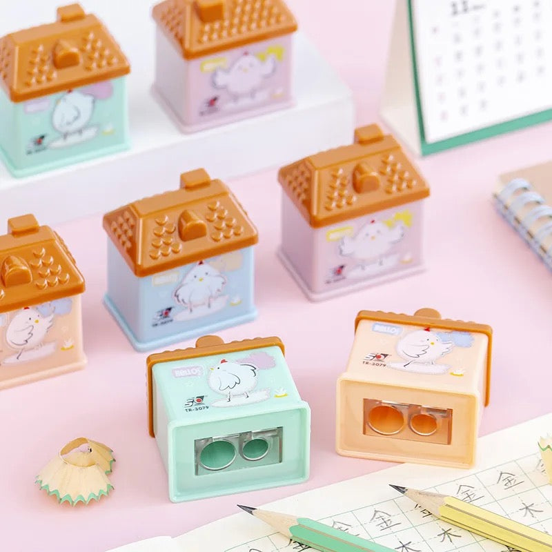 Hen House dual Pencil Sharpener
