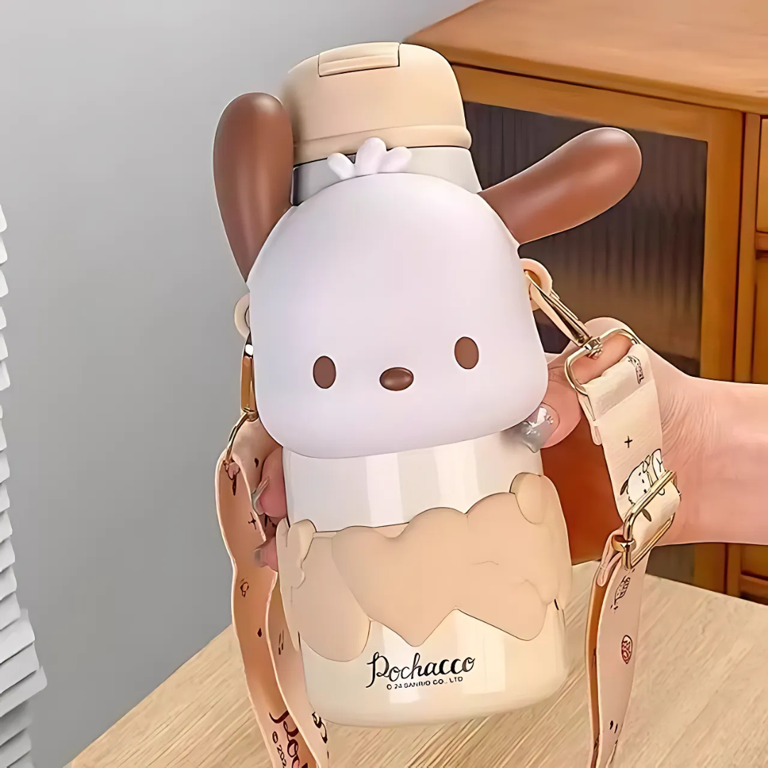 Hot and Cold Pochacco Water Bottle