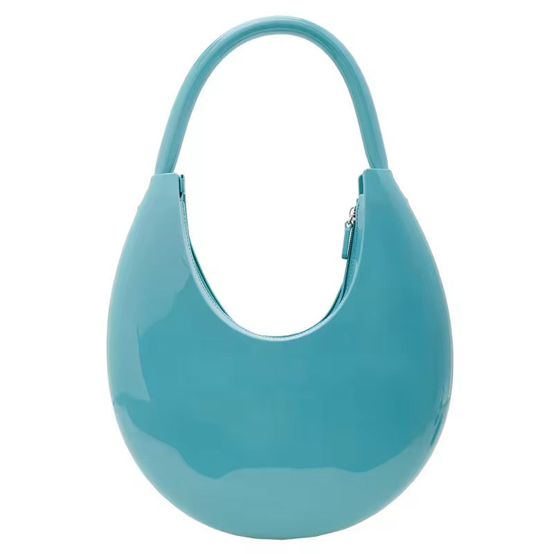 Halo Silicon Hobo Baguette Bag