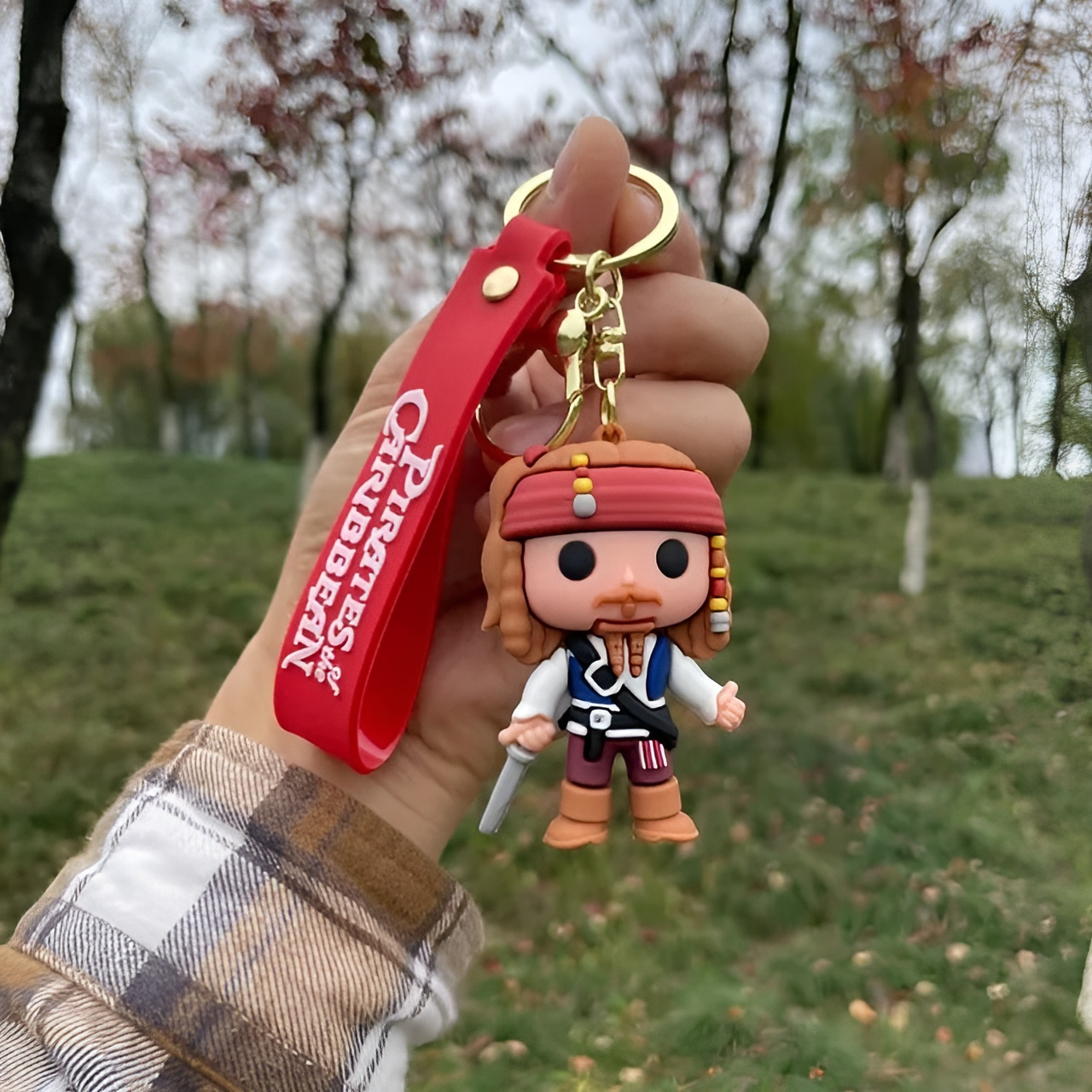Jack Sparrow 3D Keychain