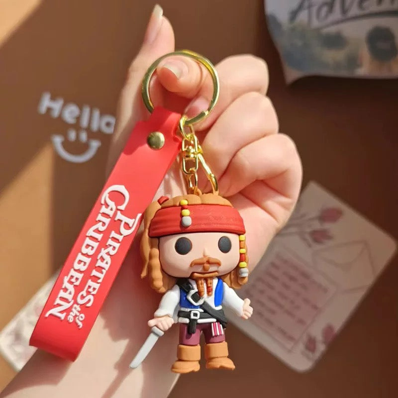 Jack Sparrow 3D Keychain