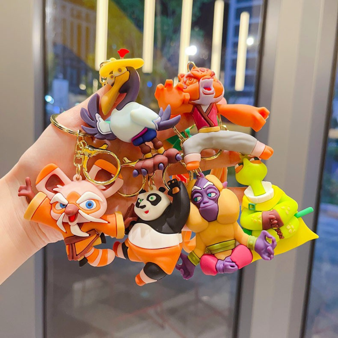Kung Fu Panda 3D Keychain