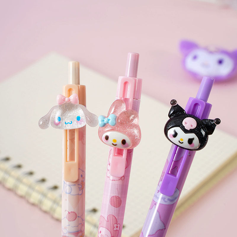 Kuromi Charm Gel Pen