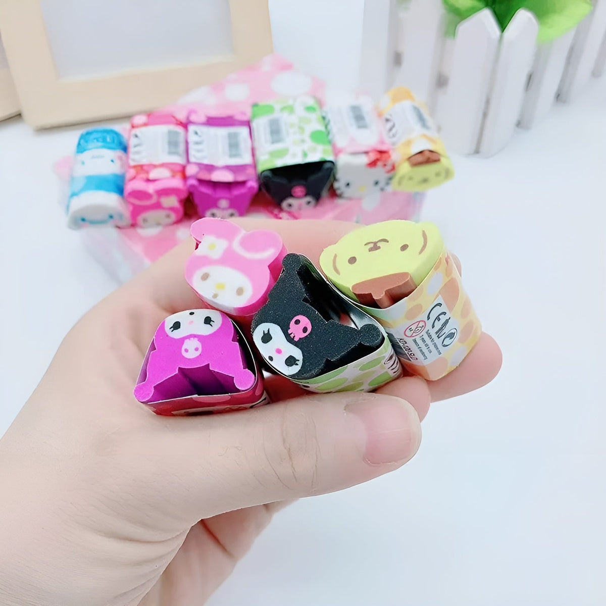 Long Kuromi Eraser - Tinyminymo