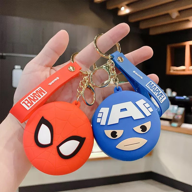 Marvel Zipper Pouch with Keychain