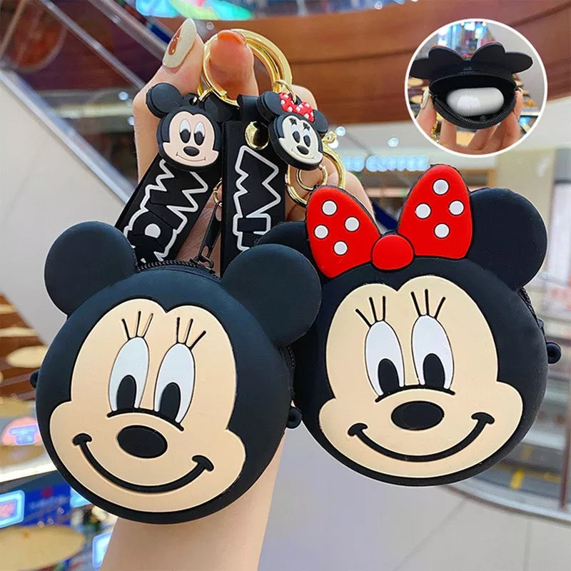 Mickey Mouse Coin Pouch Keychain