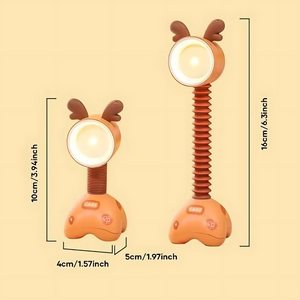 Mini Animal Stretchable Neck Desk Lamp - Tinyminymo