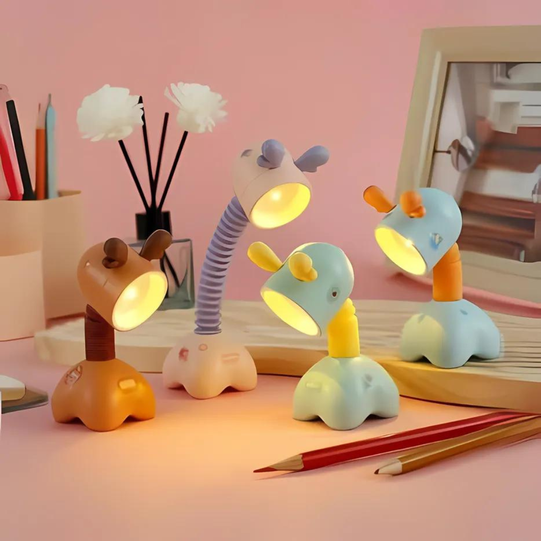 Mini Animal Stretchable Neck Desk Lamp - Tinyminymo