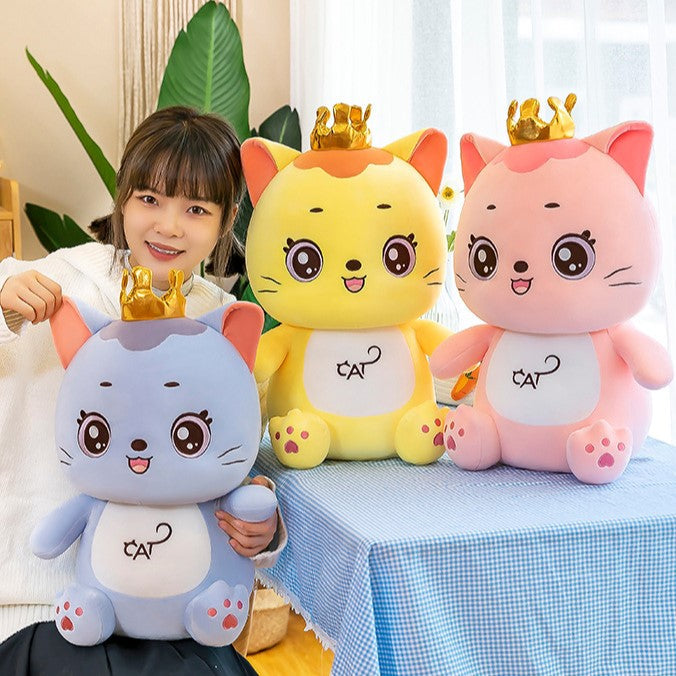 Mini Crown Cat Soft Toy -Tinymiynmo