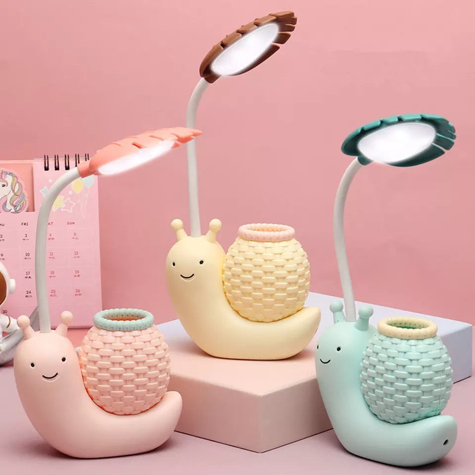 Multifunctional Mini Table Lamp - Snail