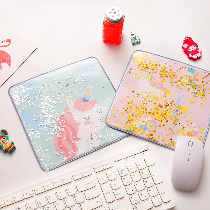 Glitter Gel Mouse Pads