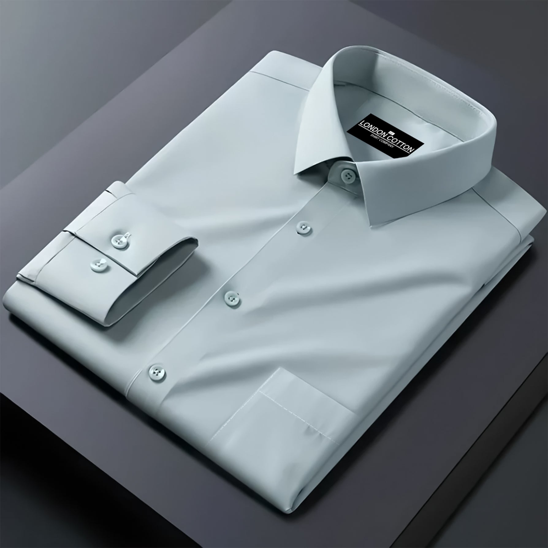 Premium Cotton Solid Shirt for Man (Pista)