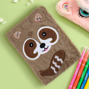 Plush Raccoon Diary - Tinyminymo