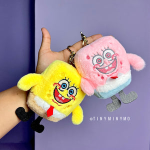 Plush SpongeBob 3D Keychain - Tinyminymo
