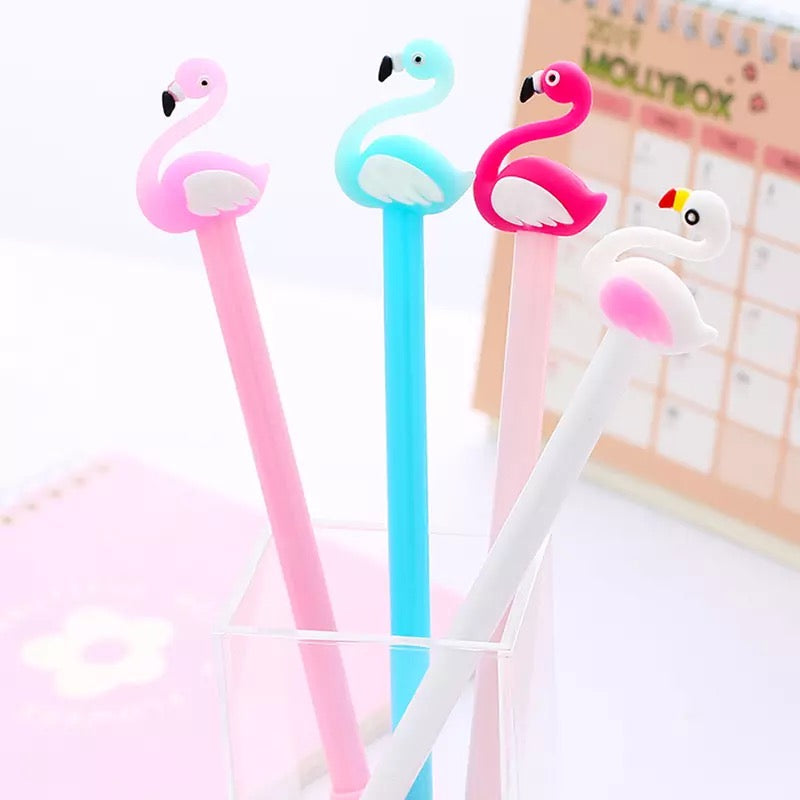 Pretty Flamingo Gel Pen