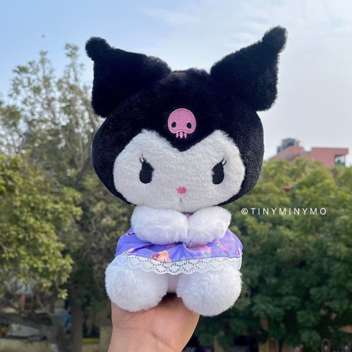 Purple Kuromi Soft Toy