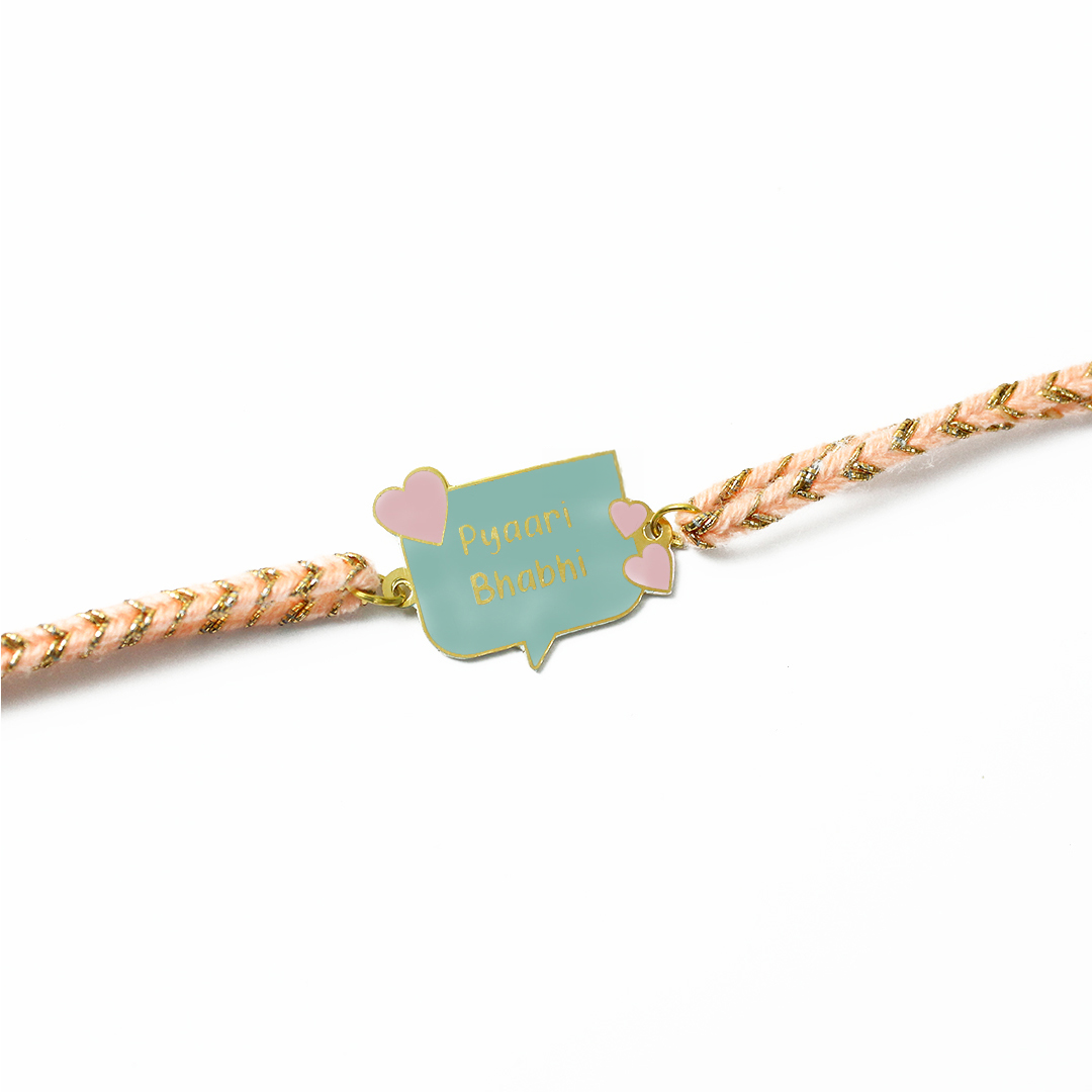 Pyaari Bhabhi Metal Rakhi