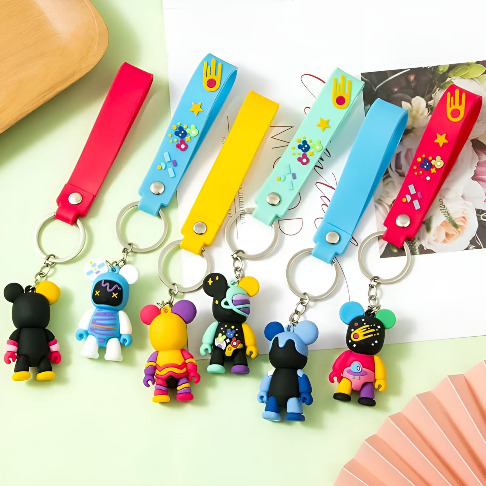 Qee Bear 3D Keychain