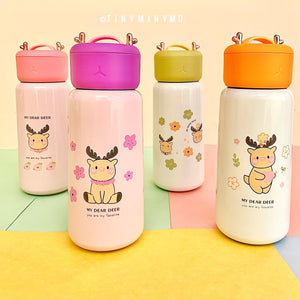 Insulated Reindeer Bottle - Tinyminymo