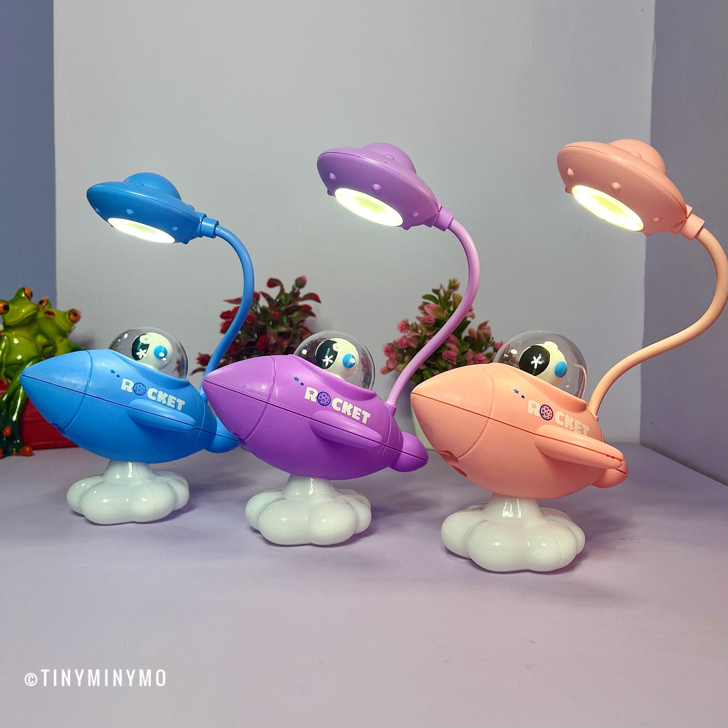 Rocket on Cloud LED Desk Lamp