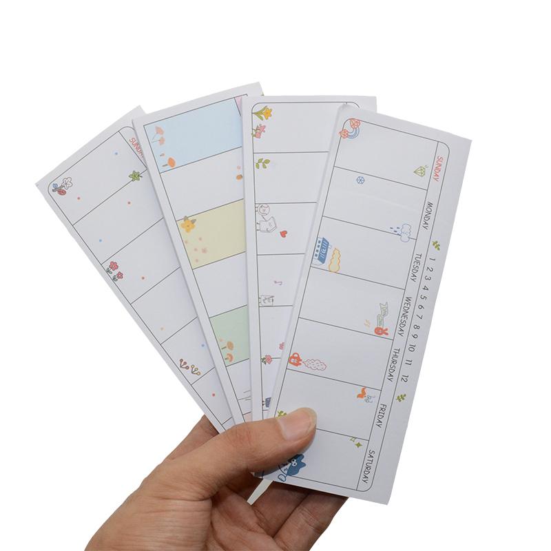Weekly Planner Memo Pads