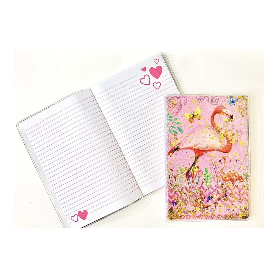Flamingo Watercover Notebook