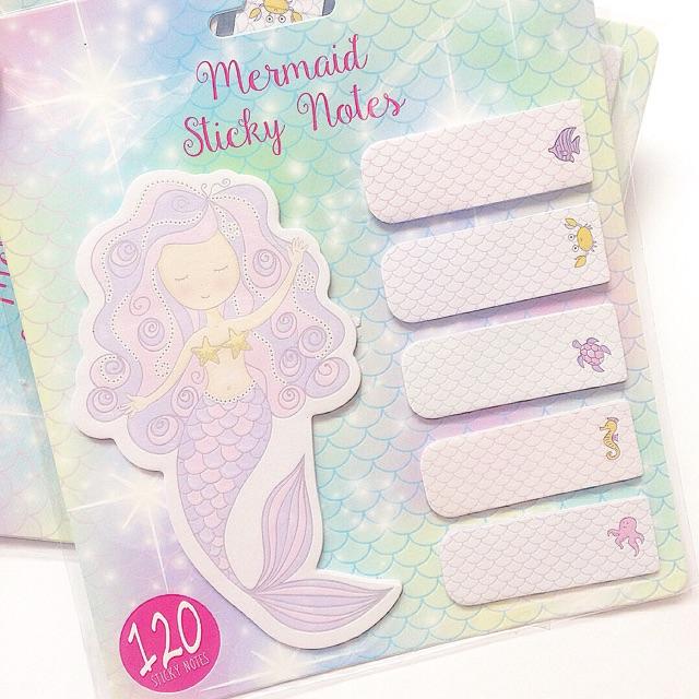 Mermaid Sticky Notes