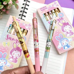 Sanrio Gel Pen Set - Tinyminymo