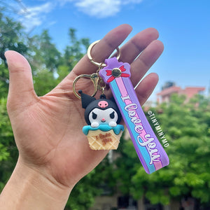 Sanrio Sundae 3D Keychain - Tinyminymo