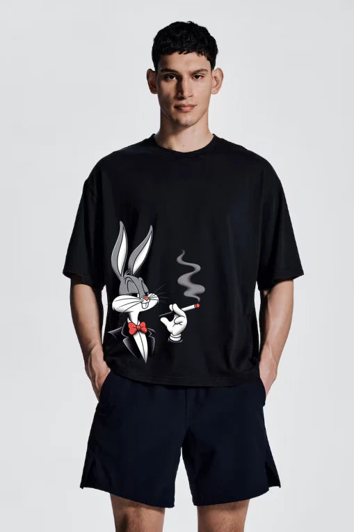 Tom Black Oversized T-shirt