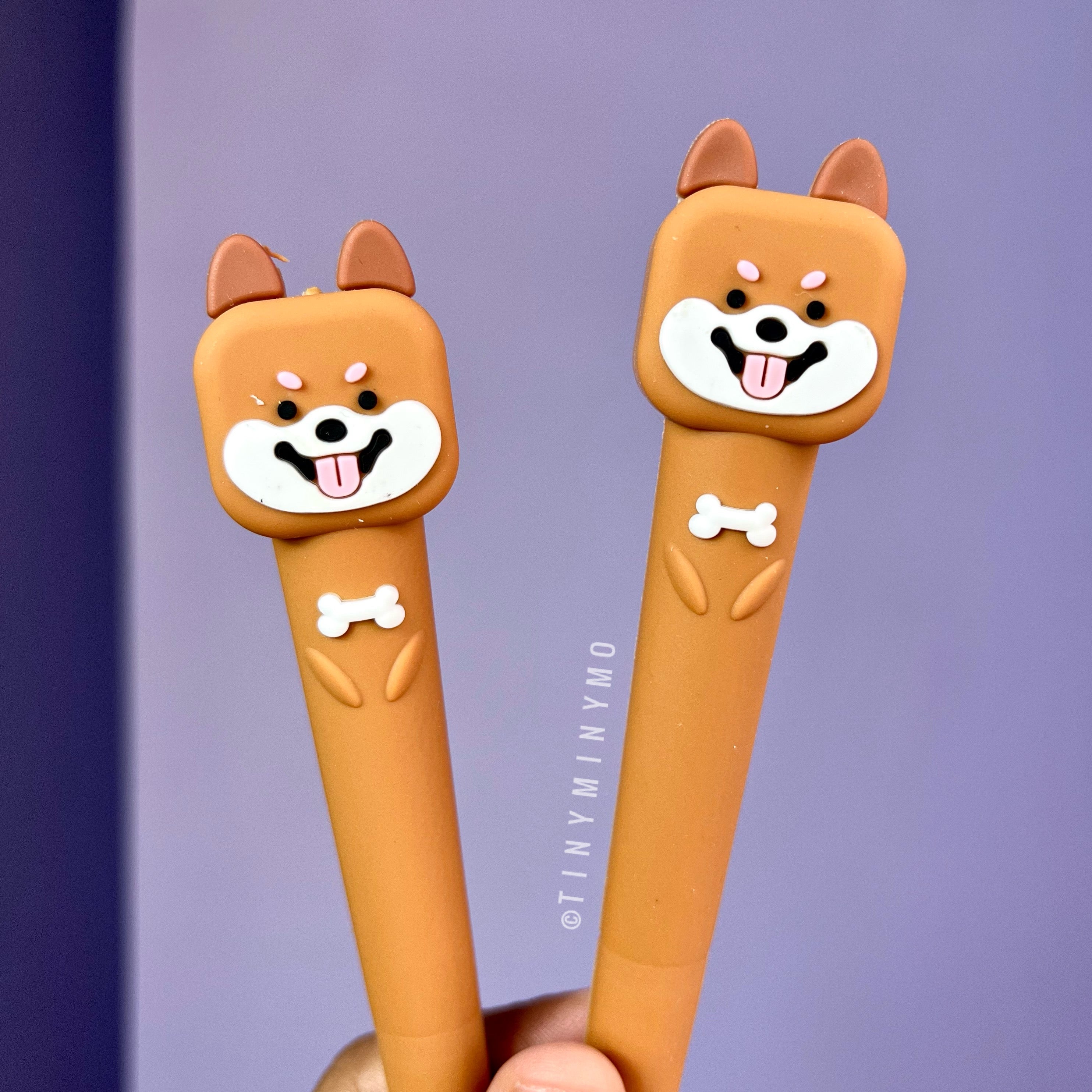 Cute Shiba Inu Gel Pen - Tinyminymo