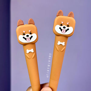 Cute Shiba Inu Gel Pen - Tinyminymo