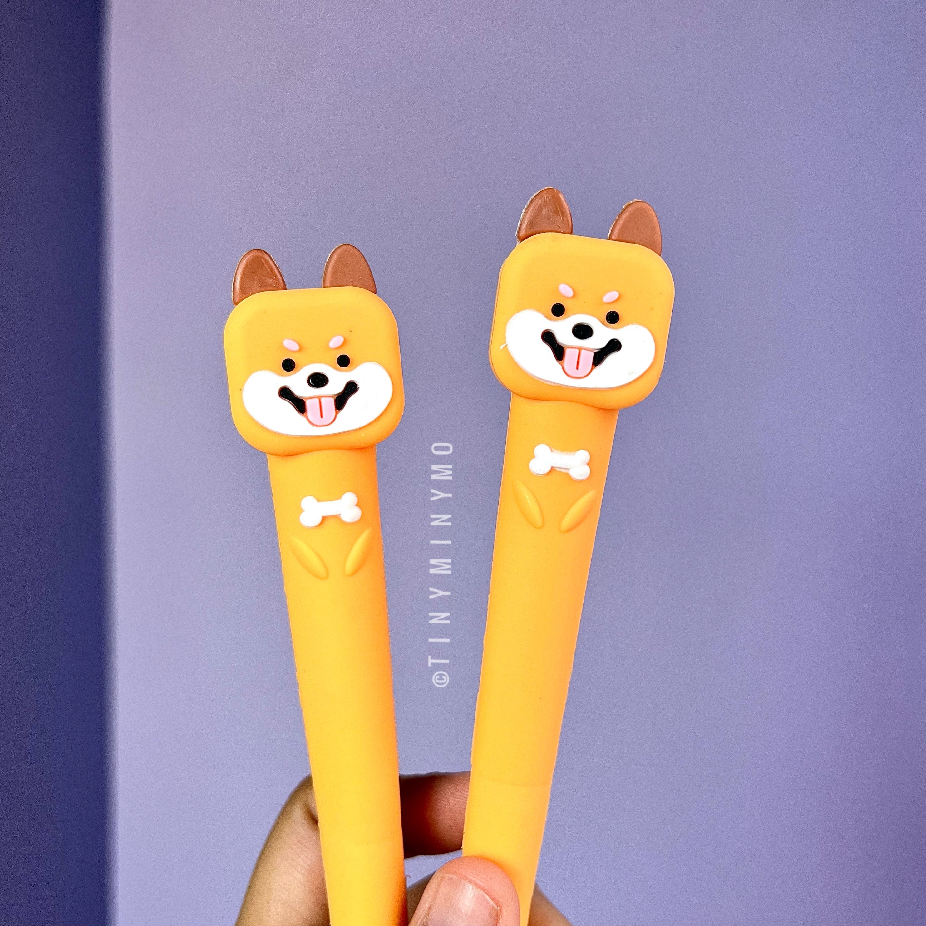 Cute Shiba Inu Gel Pen - Tinyminymo