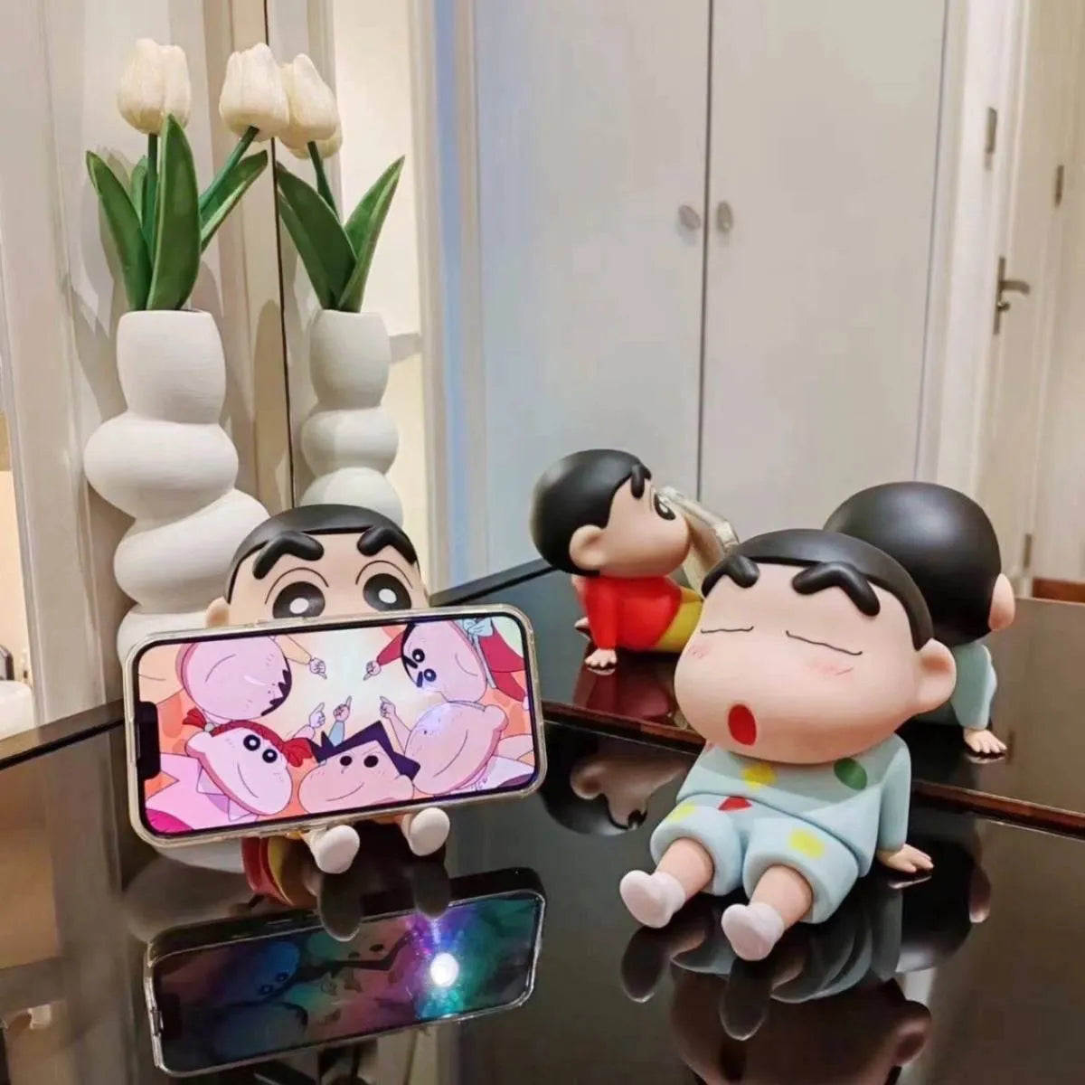Cute Mobile Holders in Shin-chan Design - Tinyminymo