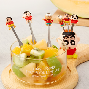 Shin-chan Fork Set - Set of 6 - Tinyminymo