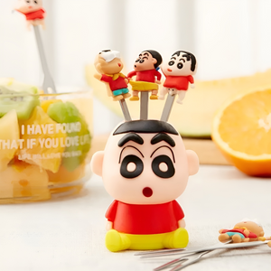 Shin-chan Fork Set - Set of 6 - Tinyminymo