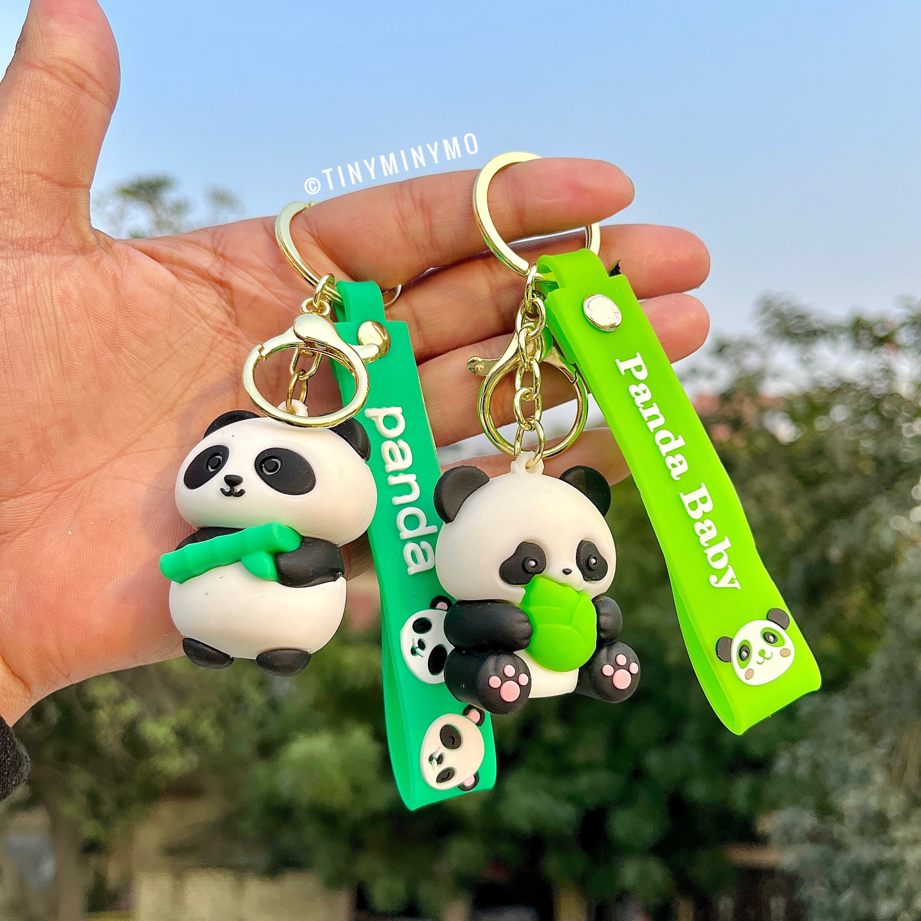 Star Panda 3D Keychain