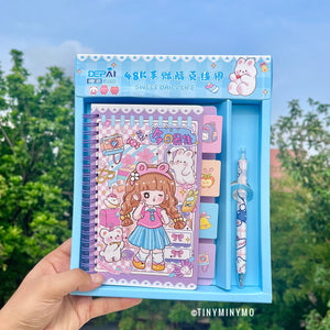 Sweet Daily Life Diary and Pen Set - Tinyminymo