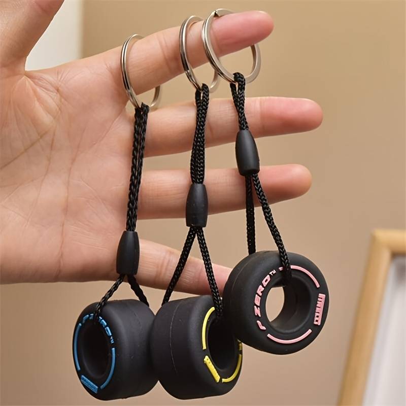 Tyre 3D Keychain